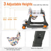 2-in-1 Baby Walker Foldable Activity Push Walker with Adjustable Height & Speed