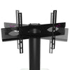 Corner TV Stand 3-Tiers for 32-70 Inch, Universal Cantilever TV Floor Z6Y8