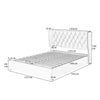 Ottoman Gas Lift Storage Bed Frame 4ft6 5ft Double King Size Velvet Upholstered