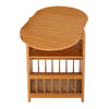 Folding Magazine Rack File Holder Literature/Newspaper Storage Coffee Side Table