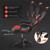 Gaming Chairs with Lumbar Support Ergonomic Gamer Chair Home PC Computer Fujoidp