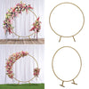 5FT Metal Arch Wedding Backdrop Stand Stage Centerpiece Background Flower Rack