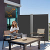 Patio Retractable Side Awning Outdoor Privacy Screen Windscreen Sunshade Blind