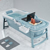 Folding Bathtub Collapsible Kids Adult Bath Tub Relax SPA Barrel Pool Big Bucket