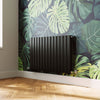Black Radiator Vertical Horizontal Flat Panel Central Heating Rads 1800 1600 600