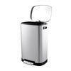Stainless Steel Pedal Bin Kitchen Toilet Rubbish Waste Dustbin Garbage Trash Can