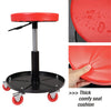 Mechanic Round Creeper Mobile Work Chair Trolley Seat Car Garage Work Stool