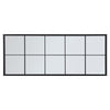 Large Window Style Mirror Garden Wall Mirror Rectangle Frame Indoor Outdoor Deco