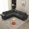 Luxury 2, 3 Seater Linen Fabric Couch Sofa Corner Chaise Settee Living Room Set