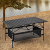 Folding Camping Table with Carry Bag Garden Picnic BBQ Beach Fishing Portable