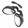 1 Pair Universal Car Classic Door Wing Side Mirror Rearview Vintage Black L+R
