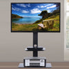 Floor TV Stand Mount Bracket with 2 AV Shelves for 32-65 inch LED LCD
