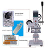 Embossing Machine,Hot Foil Stamping Machine Leather Stamp Emboss Press Tool 220V
