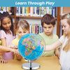 Kids Illuminated Constellation World Globe 3 in 1 Desktop Earth Globe with stand