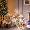 Outdoor Hanging Light Spheres 3 Pack LED Light Balls