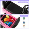 6V Kids Ride On Police Car Battery Powered Kids Toy Police Car Pink