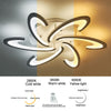 NEW LED Ceiling Light Acrylic Chandelier Cool Warm White Lamp LivingRoom Bedroom