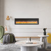 37/40/50/60/70inch Fireplace Inset Fire Electric LED Wall Mounted Remote Heater