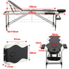 Massage Couch Bed Beauty Salon Therapy Table Adjustable Height Recliner Body SPA