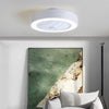 Modern Ceiling Fan Light LED Dimmable Chandelier with Remote Living Room Bedroom