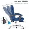 Executive Office Chair Swivel Recliner Computer Desk Gaming Chair with Footrest