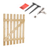 Wooden Garden Gate Pedestrian Wooden Gate Timber Entrance Pathway Cottage Gate