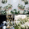 Tall Square Metal Geometric Stand Flower Vase Holder Party Wedding Centerpieces