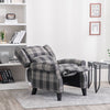 Recliner Sofa Chair Adjustable Velvet Armchair Lounger Luxury Seater Upholstered