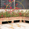 Metal Circle Arch Stand Wedding Birthday Decoration Background Wrought Prop Pipe