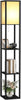 Floor Lamp with Wooden Shelf Interior Lighting Wooden Floor Lamp