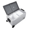 36L Portable Camping Travel Dual Zone Compressor Fridge Car Refrigerator Freezer