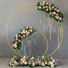 Metal Circle Arch Stand Wedding Birthday Decoration Background Wrought Prop Pipe