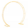 Wedding Round/Heart Arch Stand Backdrop Metal Frame Party Flower Balloons Rack