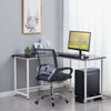 Computer Desk Office Study Workstation Metal Legs Home Corner Table Stand MDF