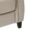 Velvet Armchair Wing High Back Occasional Queen Anne Fireside Lounge Sofa Chair