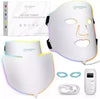 Nourished Body&skin LED Face & Neck Mask - 7 Colours for Anti-Aging & Rejuvenati