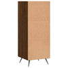 Shelf Cabinet Brown Oak 34.5x32.5x90 cm Engineered Wood