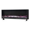 Electric Insert/WallMounted LED Fireplace Into Fire Media Freestanding With Feet
