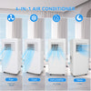 9000BTU Portable Air Conditioner Mobile Unit with Remote Control WIFI 24H Timer