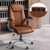 PU Leather Office Chair Height Adjustable Executive Chair with Headrest