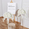 White Phalaenopsis Flower Ball Artificial Flower Wedding Party Deco