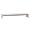 Lechnical Stand White 100x27x15 Solid Wood Pine, Stand, Stand U9S4
