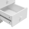 Beauty Salon Nail Art Tattoo Manicure Table Technician Station with Wheels Fan