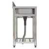 Commercial Sink Stainless Steel Catering Kitchen Sink Single Bowl+Right Platform