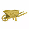 Large Wooden Wheelbarrow Flower Planter Outdoor Garden Ornament Stand Decor Cart