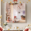 Bathroom Cabinet Mirror Wall Mounted Storage Cupboard Adjustable Shelf Top Light