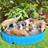 Large Pet Dog Bathtub Puppy Foldable Swimming Pool Portable Paddling Bath Blue