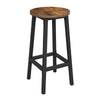Vintage Set of 2 Bar Stools Tall Kitchen Stools Breakfast High Chair UKLBC32X
