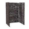 Wheelie Bin Screens Single Garden Wheelie Bin Stores Willow Rattan Screening