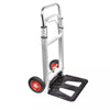 80KG Heavy Duty Folding Hand Sack Trolley Truck Transport Barrow Cart 2 Wheels